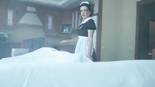 A ghostly maid seduced a man on Halloween night in a terrifying encounter