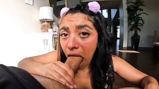 3 juicy cumshots for the 18 y/o UwU Teeny!!