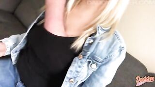 Girl Porn! I film how my hairy pussy gets a creampie