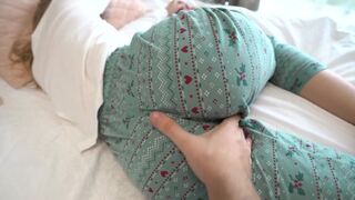 The stepsister has a wet dream about her stepbrother and gets fucked