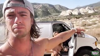 Road trip to Cali with Sparks Go Wild, hardcore fucking