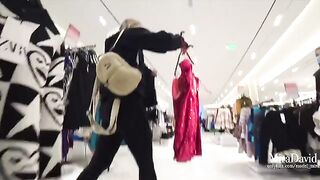 The risk of getting caught while fucking in the fitting room is too high