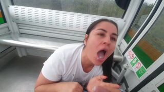 I got caught fucking in the Medellin cable car, I love being watched kathalina7777