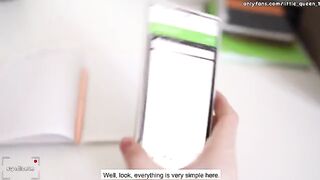 The student table fucked her maths teacher in 4K quality