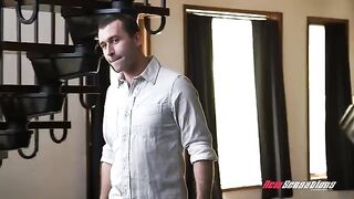 Chloe Cherry gets fucked by her stepbrother in a steamy scene