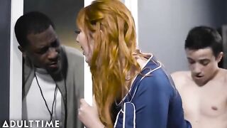 A certain someone almost gets caught by the husband in a compromising situation